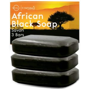 Akne-Seife O NATURALS 3x Afrikanische Schwarze Seife