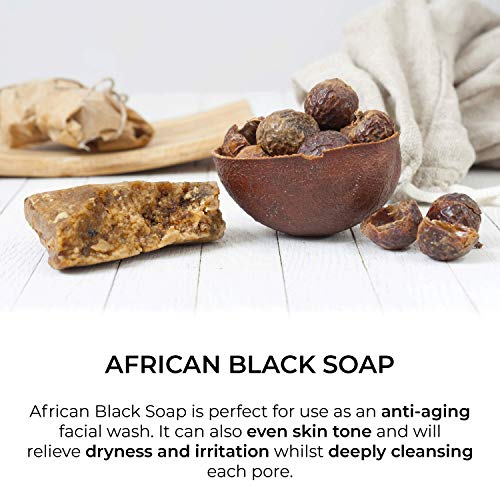 Akne-Seife O NATURALS 3x Afrikanische Schwarze Seife