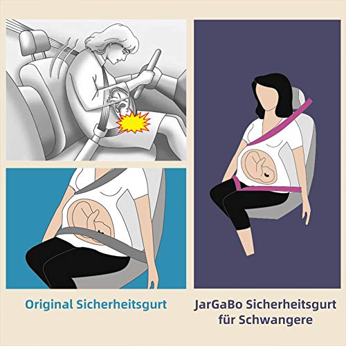 Autogurt Schwangerschaft JarGaBo Sicherheitsgurt für Schwangere
