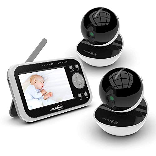 Die beste babyphone mit 2 kameras jslbtech video babyphone 43 lcd Bestsleller kaufen