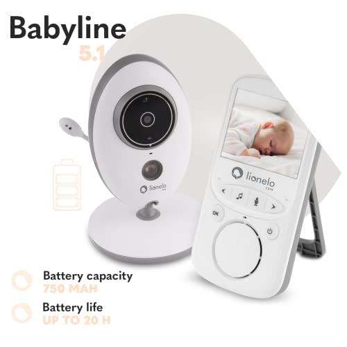 Babyphone mit 2 Kameras Lionelo Babyline 5.1, Nachtmodus