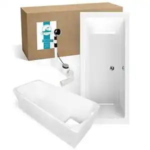 Badewanne Calmwaters ® Komplettset 180×80 cm