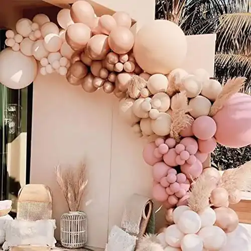 Ballongirlande Anforsun Luftballons Girlande, 10-12ft Ballons