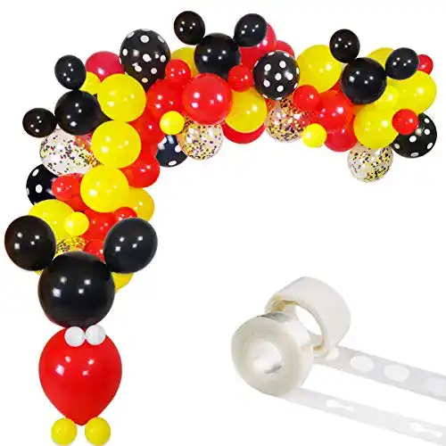 Ballongirlande Fxozru Magische Maus-Luftballon-Girlande Kit