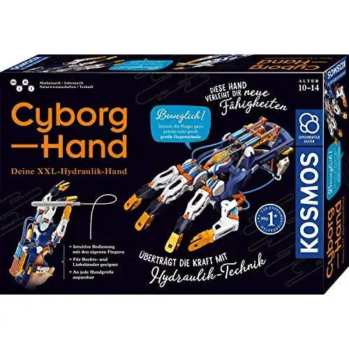 Die beste Baukasten Kosmos 620844 Cyborg-Hand, hydraulisch gesteuert 2026 Test Bestseller Baukasten Kosmos 620844 Cyborg-Hand, hydraulisch gesteuert
