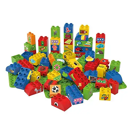 Biobuddi BIOBUDDI BB-0008 Lernbausteine Boys, 2 Grundplatten