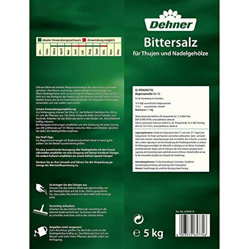 Bittersalz-Dünger Dehner Bittersalz für Thujen und Nadelgehölze