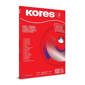 Blaupapier Kores Durchschreibepapier 1200, Din A4, 100 Blatt