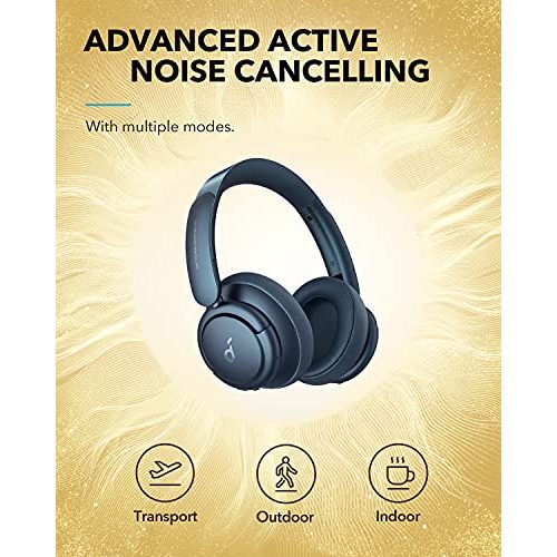 Bluetooth-Kopfhörer Noise Cancelling Soundcore, Anker Life Q35