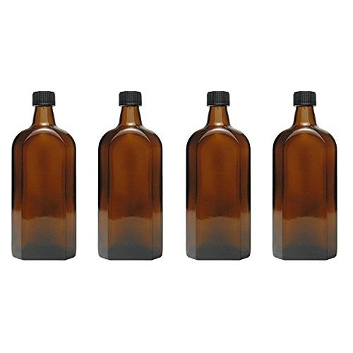 Die beste braunglasflasche mikken 4 medizinflasche inkl etiketten Bestsleller kaufen