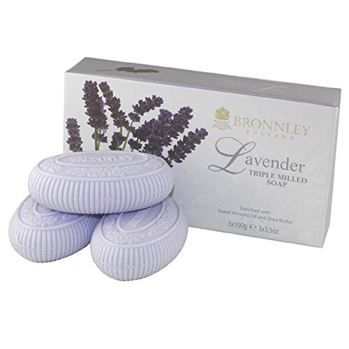 Bronnley-Seife Bronnley Lavender Triple Milled Fine English Soap