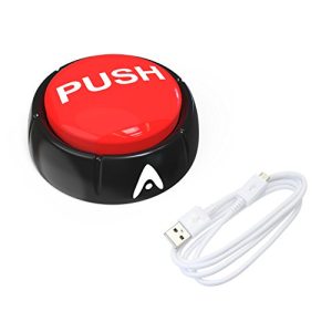 Buzzer Senfine USB Sound Button Freely Playable for Office Fun