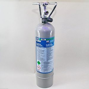 CO2-Flasche 2kg JBL ProFlora m 2000 Silver CO2 Mehrwegflasche