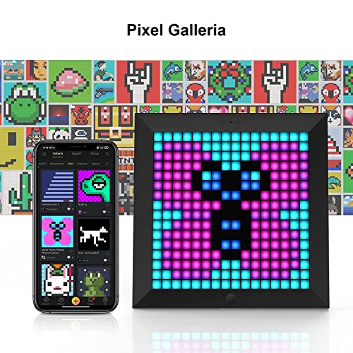 Divoom divoom Pixoo Pixel Art Digitaler Bilderrahmen