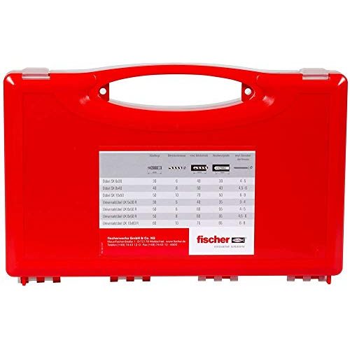 Dübel Fischer RED-BOX UX / SX, Box mit 160 Universal