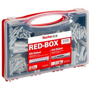 Dübel Fischer RED-BOX UX / SX, Box mit 160 Universal