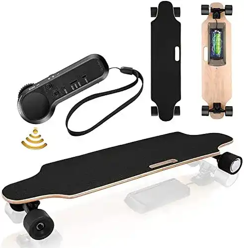 E-Longboard Eloklem Elektrisches City Skateboard