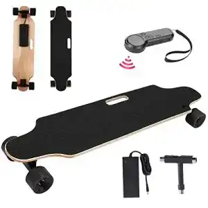E-Longboard Wesoky Elektrisch Longboard, 90cm, Fernbedienung