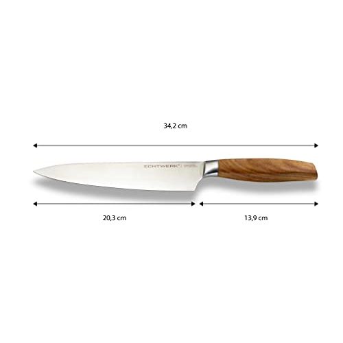 Echtwerk-Messer ECHTWERK, Griff aus Rosenholz, 20 cm