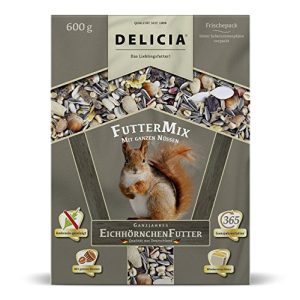 Eichhörnchen-Futter Delicia EichhörnchenfutterMix 600 gr.