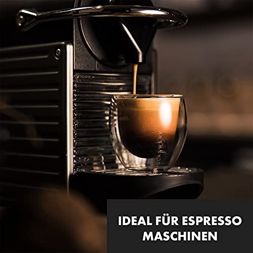 Espresso-Tassen GLASWERK Design Espressotassen Set, 4 x 80ml
