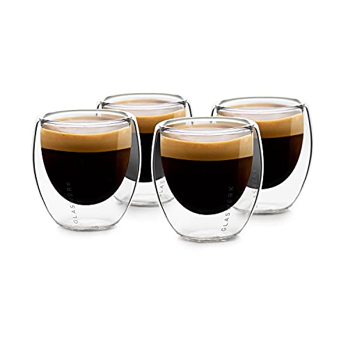 Die beste espresso tassen glaswerk design espressotassen set 4 x 80ml Bestsleller kaufen