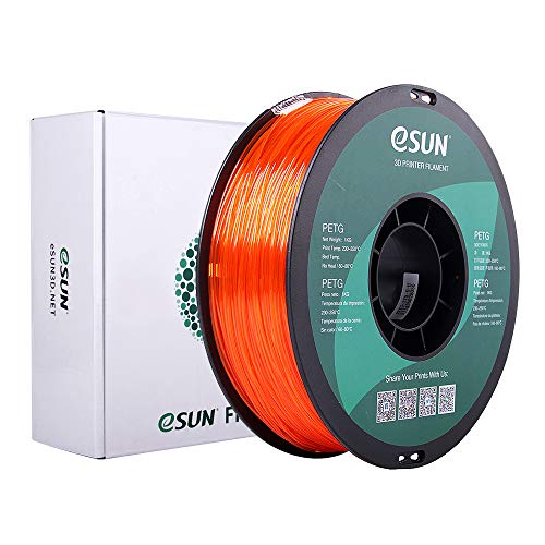 Esun-Filament eSUN 3D Filament, PETG, 1Kg, 1.75mm, Orange