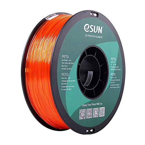 Esun-Filament eSUN 3D Filament, PETG, 1Kg, 1.75mm, Orange
