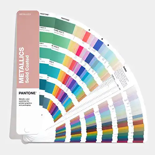 Farbfächer Pantone GG1507A Metallics Guide