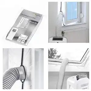 Fensterabdichtung Klimaanlage TROTEC AirLock 100 Hot Air Stop