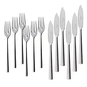 Fischbesteck Villeroy & Boch V&B Piemont 12tlg
