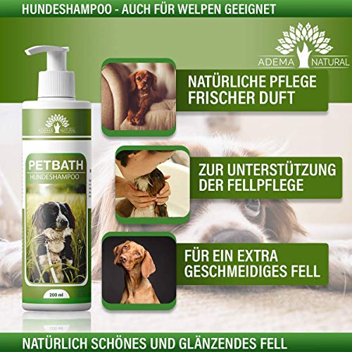 Flohshampoo-Hund ADEMA NATURAL ® PETBATH 200 ml