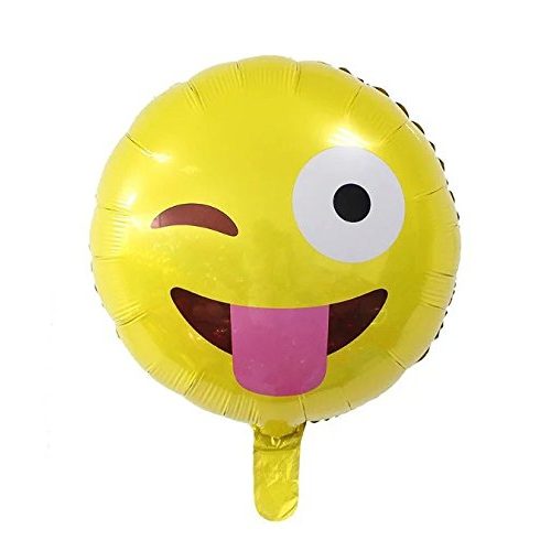 Folienballons Yizhet Folienballon Smiley, 24pcs Helium Ballons