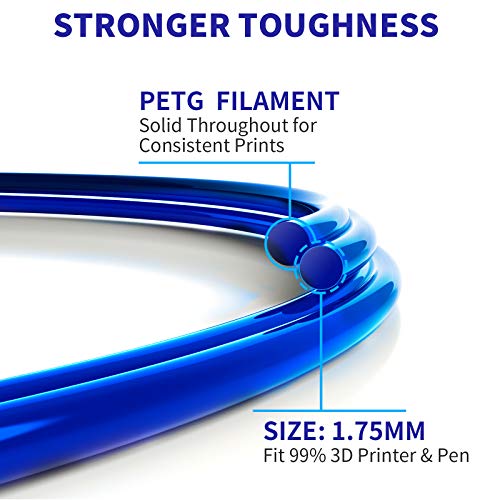 Geeetech-Filament GEEETECH PETG Filament 1.75 mm 1kg, Blau