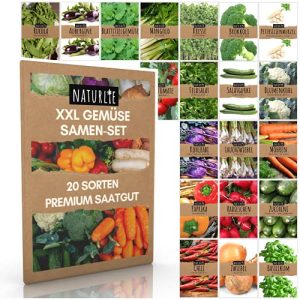 Gemüsesamen Naturlie 20er Gemüse Samen Set, 20 Sorten