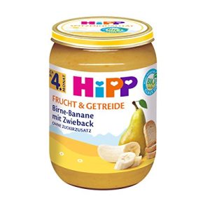 Getreide-Obst-Brei HiPP Birne-Banane mit Zwieback, 6er Pack