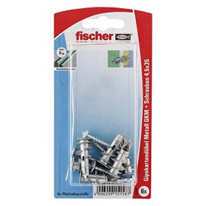 Gipskartondübel Fischer 015158 15158 Metall SK, 6 x