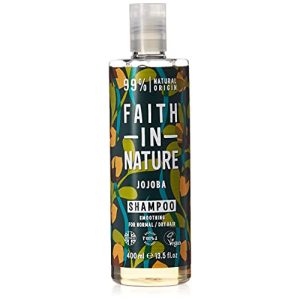 Glättendes Shampoo Faith In Nature Natürliches Jojoba, 400 ml