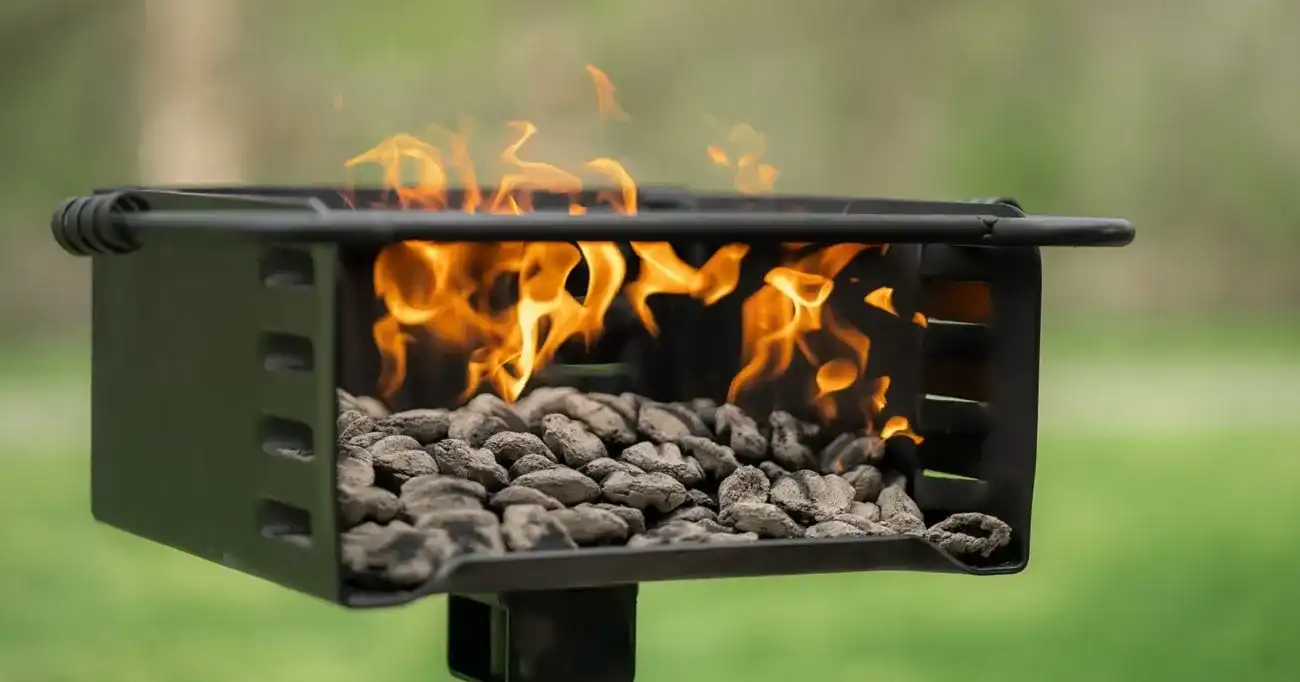 Holzkohlegrill
