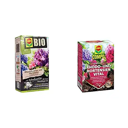 Die beste Hortensiendünger Compo Bio Rhododendron Langzeit-Dünger 2026 Test Bestseller Hortensiendünger Compo Bio Rhododendron Langzeit-Dünger