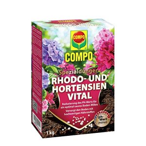 Concime per ortensie Compo Rhodo e Hydrangea Vital, 1 kg