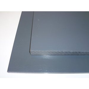 HPL-Platte B&T Metall Hart PVC grau Platten 10,0 mm stark
