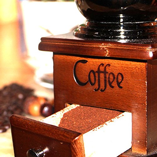 Kaffeemühle Holz Zulux Kaffeemühle Handkurbel