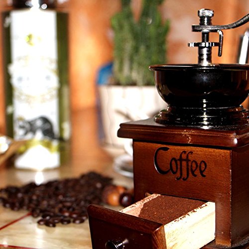 Kaffeemühle Holz Zulux Kaffeemühle Handkurbel