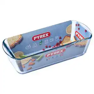 Kastenform Pyrex Königskuchenform Brotbackform, Glas 28, 30 cm