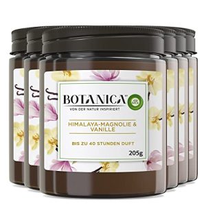 Kerzen im Glas Botanica by Air Wick 6x Himalaya-Magnolie Vanille