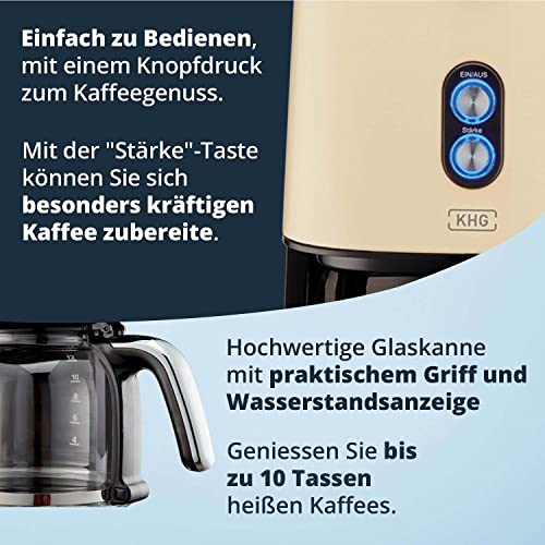 KHG-Kaffeemaschine KHG Kaffeeautomat KA-185 CE