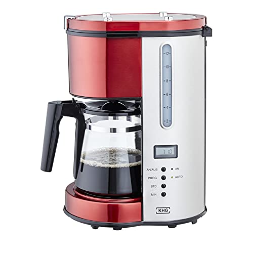 Die beste khg kaffeemaschine khg kaffeemaschine filtermaschine rot Bestsleller kaufen