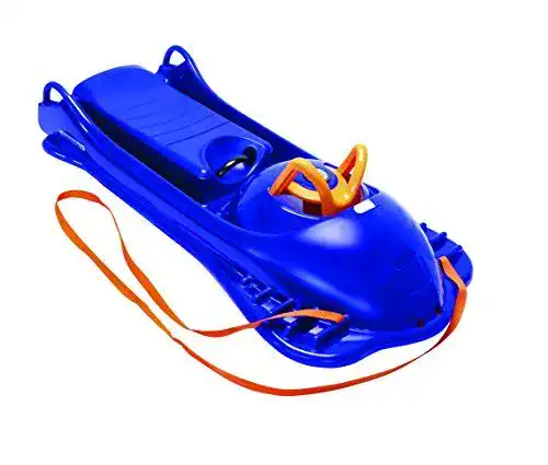 KHW-Schlitten KHW Rodel, blau, 106x56x32 cm