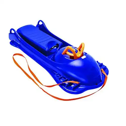 KHW-Schlitten KHW Rodel, blau, 106x56x32 cm